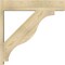 Ekena Millwork Funston Block Rough Sawn Outlooker, Douglas Fir, 8"W x 38"D x 38"H OUT08X38X38FST05RDF - alternate 3
